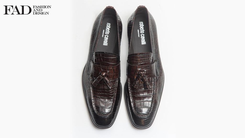 Roberto Cavalli - Just Released Super Sustainable New Sneakers Made From Leather